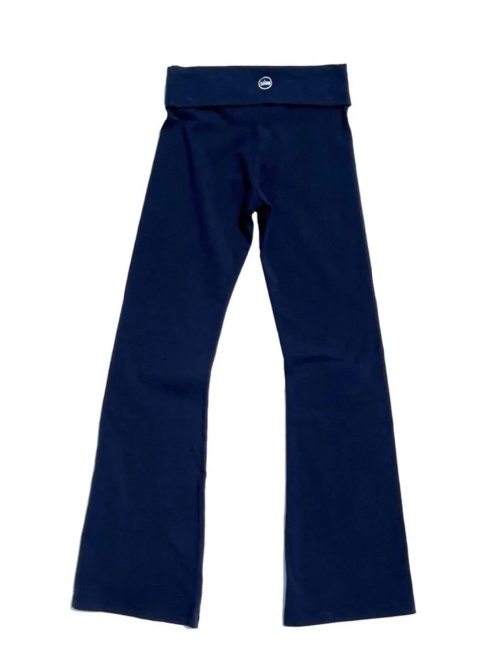 Solow Foldover Flare Legging Girls Size Small (7-8) Navy Blue so low New NWT